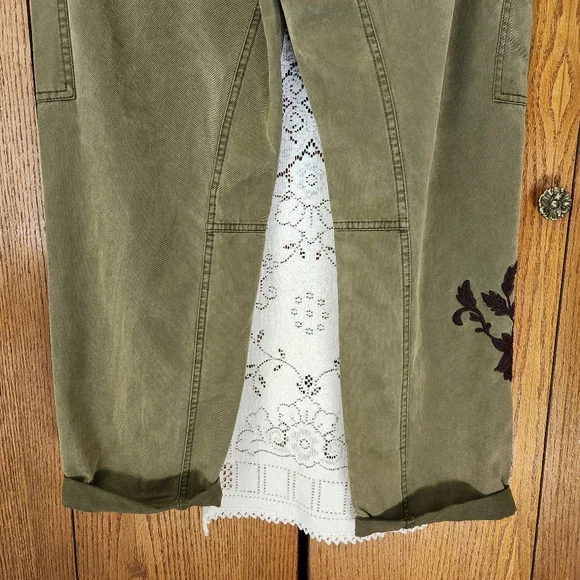 Sundance Remembered Dreams Embroidered Cargo Pants - Picture 10 of 13